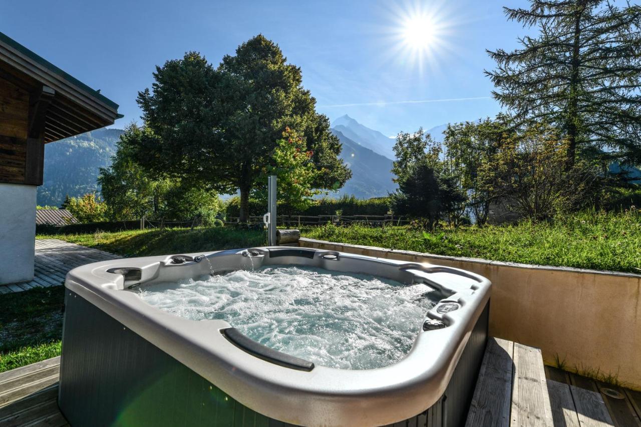 Vielyterra - Chalet Haut De Gamme - Domaine Du Mont Blanc Saint-Gervais-les-Bains Eksteriør billede