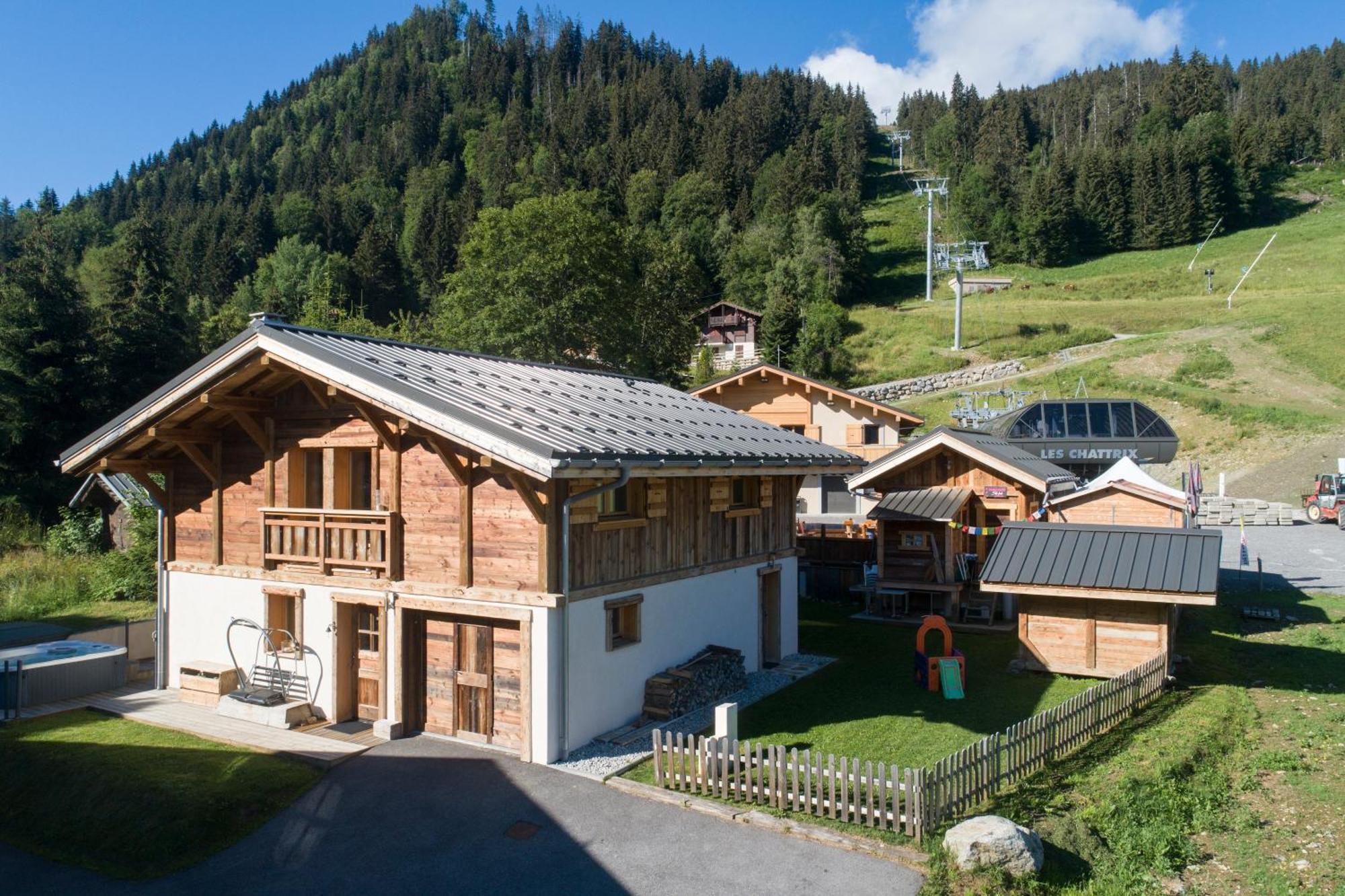 Vielyterra - Chalet Haut De Gamme - Domaine Du Mont Blanc Saint-Gervais-les-Bains Eksteriør billede